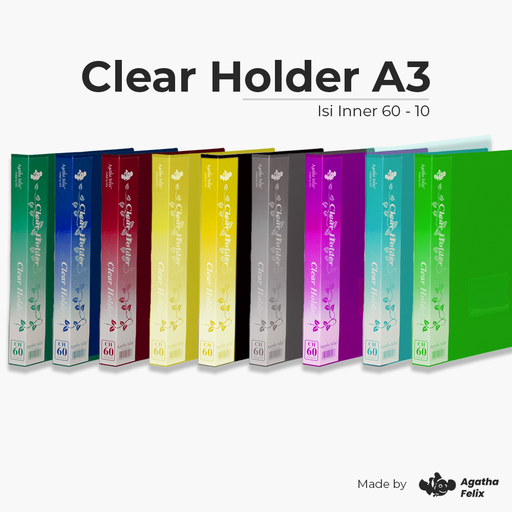 Clear Holder A3