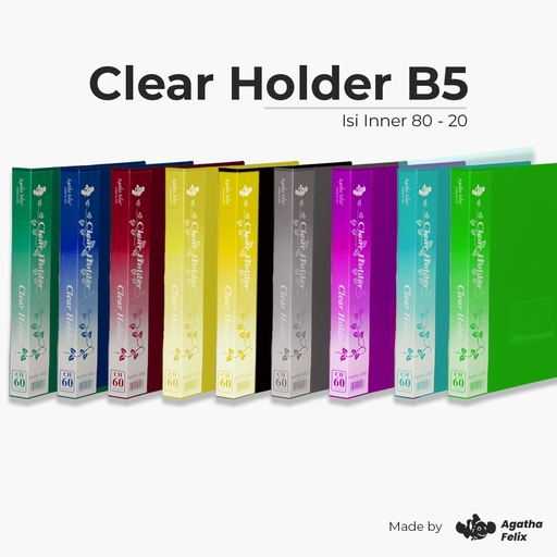 Clear Holder B5 